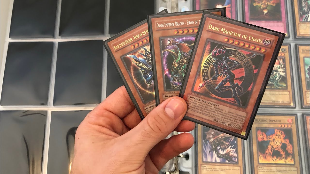 THIS SET IS PURE CHAOS! Yu-Gi-Oh! 1st Edition Complete Set of Invasion of Chaos!