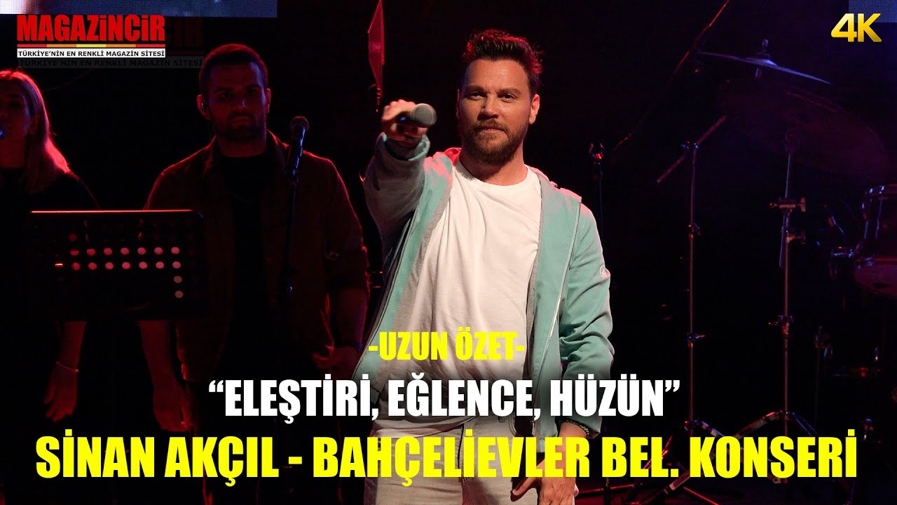 Sinan Akçıl - Bahçelievler Gençlik Konseri 2023 - Geniş Özet