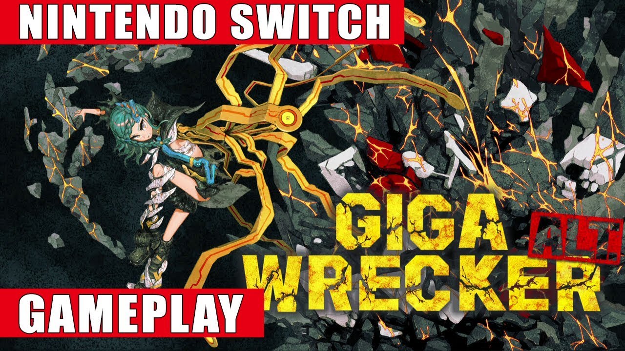 Giga Wrecker Alt.  Nintendo Switch Gameplay