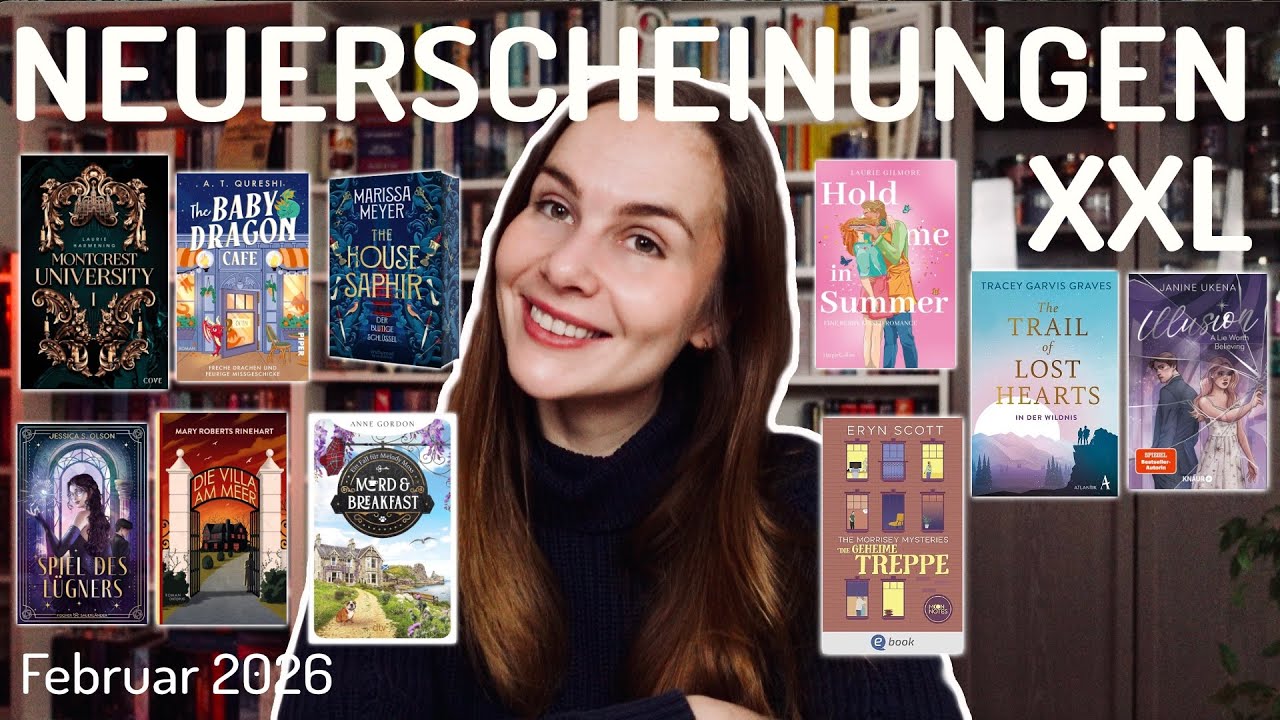 Neuerscheinungen XXL 🤍 | Bücher im Februar 2026 | cozy_jessy