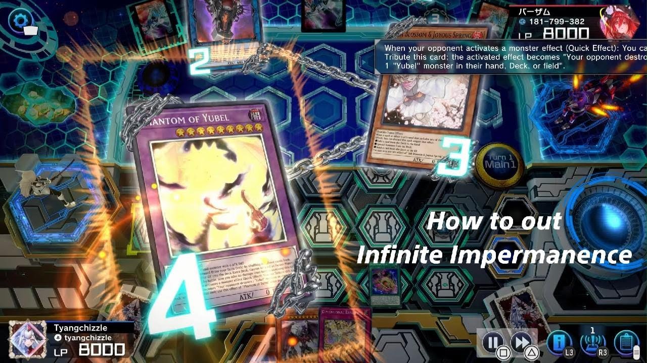 Yu-Gi-Oh! Master Duel - How to outplay opponent's Infinite Impermanence & Ash Blossom combo