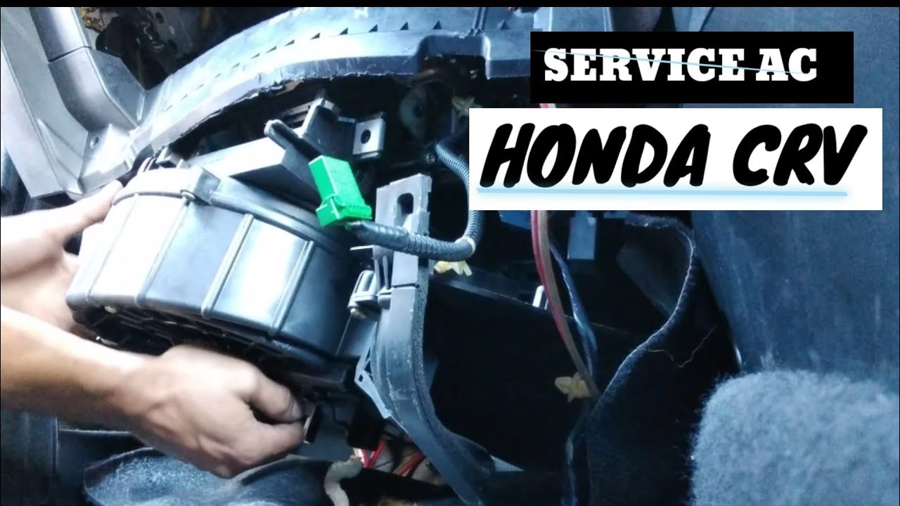 service Ac Mobil HONDA CRV//Pembongkaran evapoarator coil