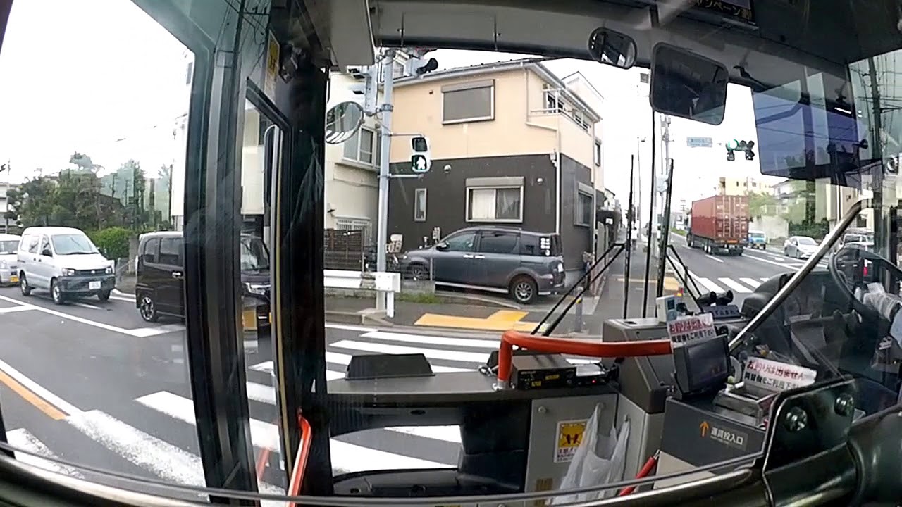 神奈中バス　い０８　長後駅⇒渋谷中学校⇒松陽高校⇒いずみ野駅