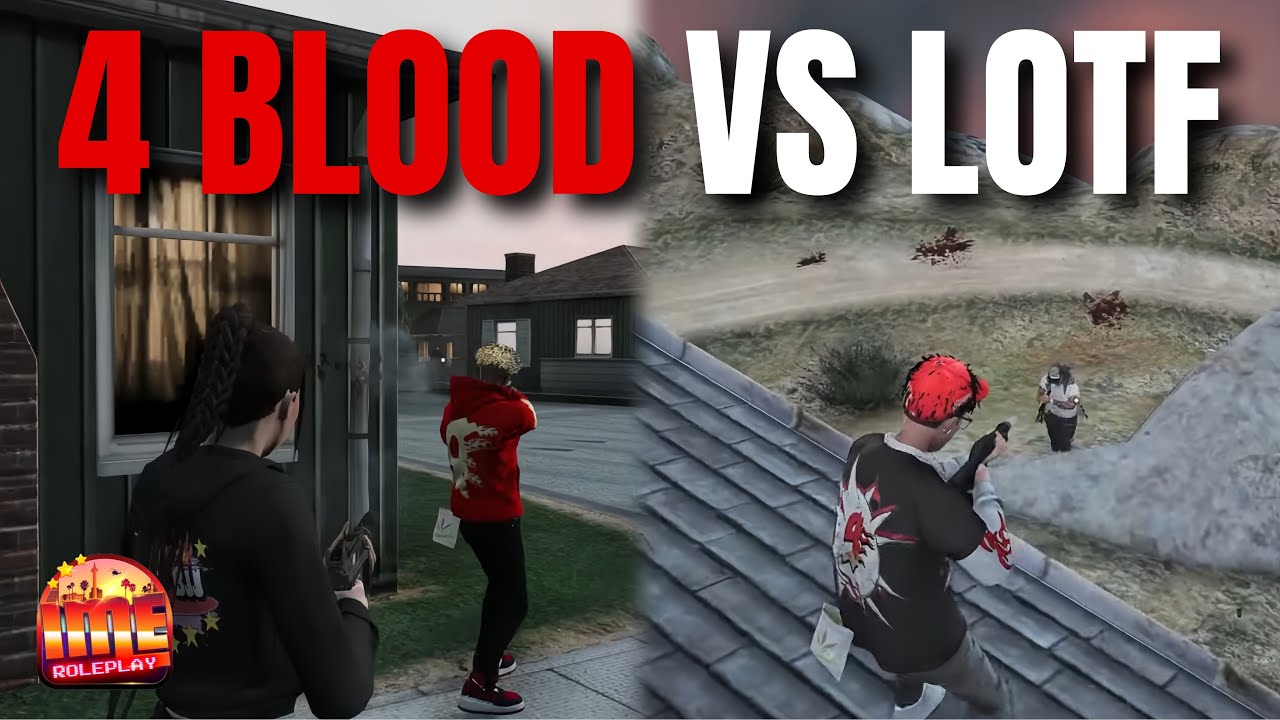 4 BLOOD DI BLAST DI HOOD PERKARA TABRAKAN DI JALAN #imeroleplay #imerp 