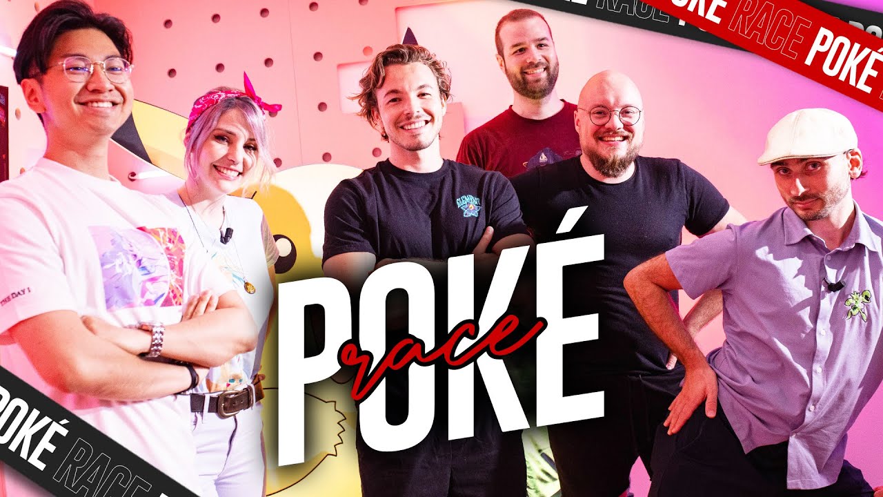 POKÉRACE #2 avec @COLAS BIM, @Fildrong, @SuperZouloux, @Henry Tran et @Ken Bogard