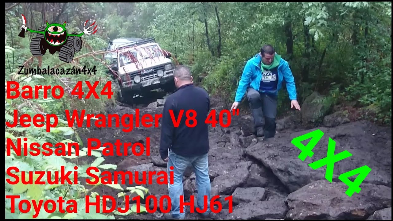 RUTA BARRO 4X4, STOCK & PRO, GALICIA OFF ROAD, JEEP WRANGLER V8 40