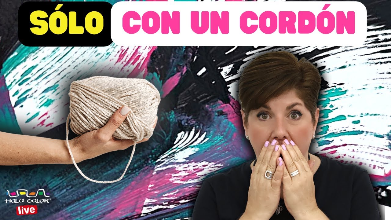 🧵🧶 Как создать потрясающие эффекты с помощью всего одного шнура 🧶🧵 - Hello Color LIVE