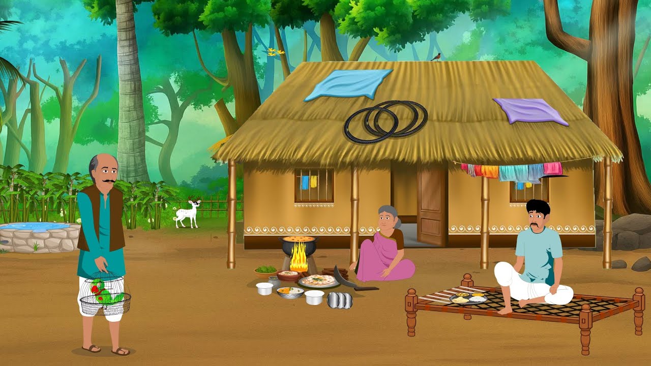 तक़दीर वाला किसान | Takdeer Wala Kisan | Hindi Kahani | Moral Story | Hindi Kahaniya | Cartoon 