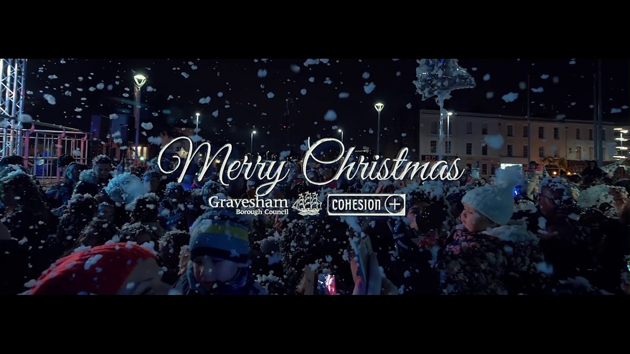 Gravesham Christmas lights switch on 2020
