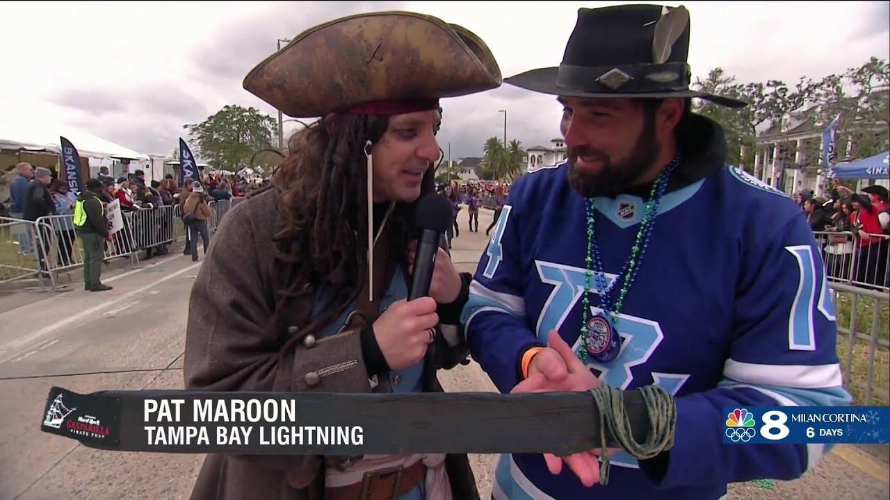 One-on-One with Gasparilla Grand Marshal & Stanley Cup champion Pat Maroon