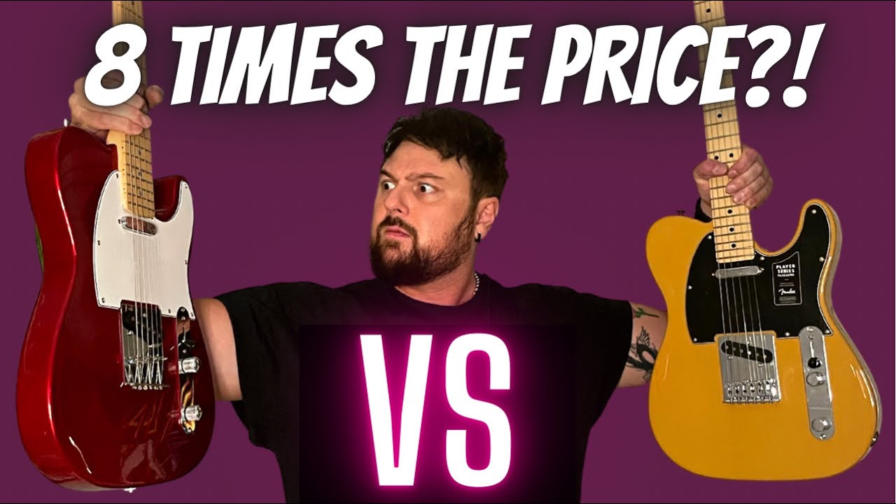 Harley Benton TE 20 VS Fender Player Telecaster - Worth 8x the money?