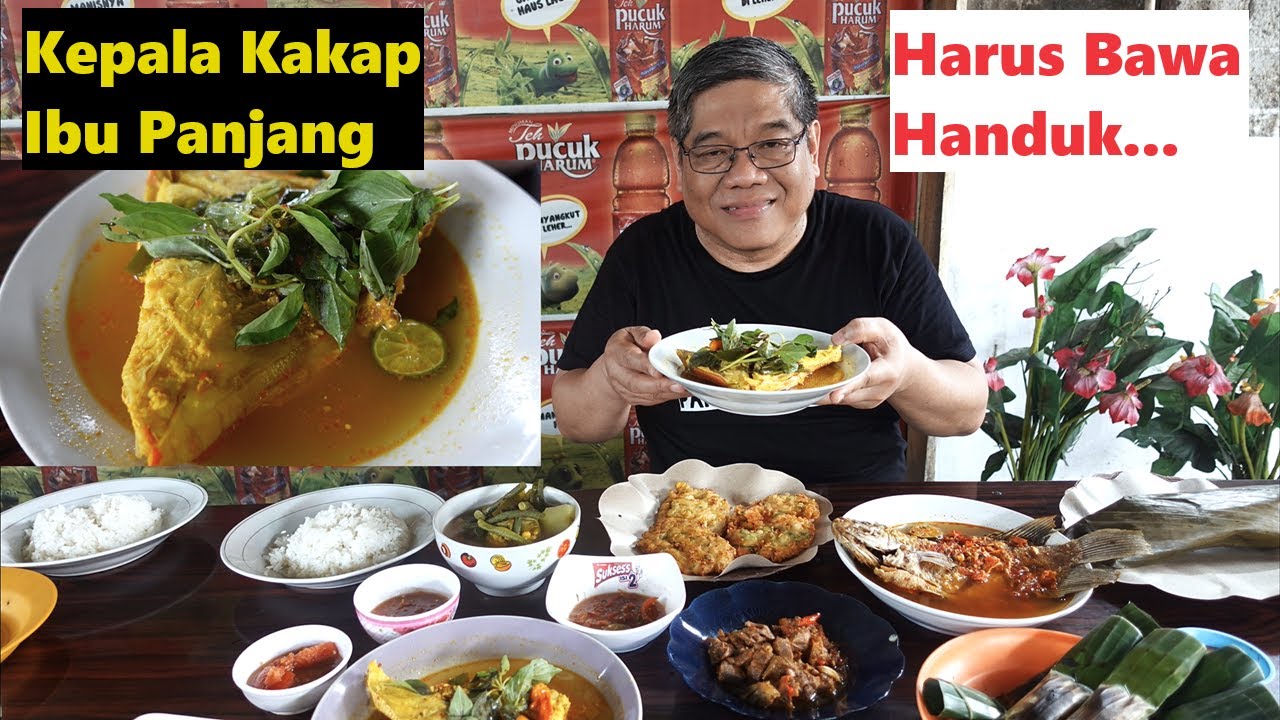 MAKAN KEPALA KAKAP IBU PANJANG BINTARO - Sensasi basah kuyup, kalau ke sini harus bawa handuk..