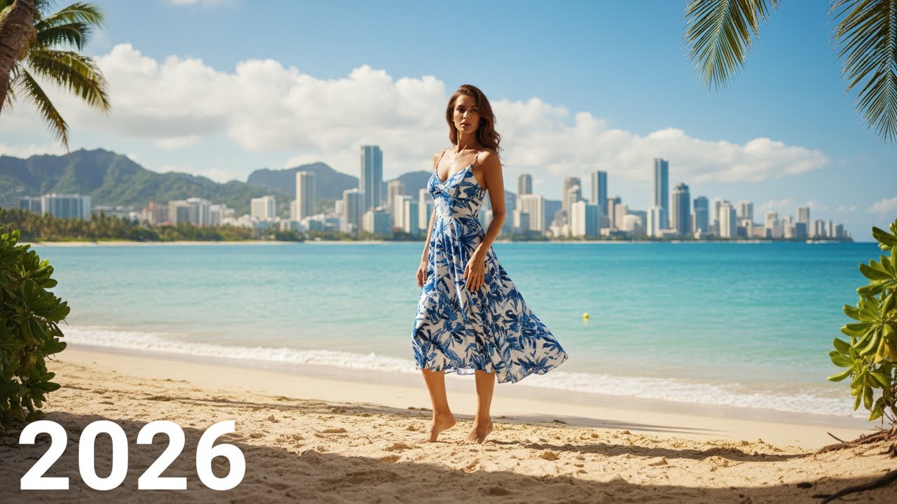 Tropical Deep House 2026 🌅 Warm Sunset Vibes from Island Shores | Deep Polaris mix23