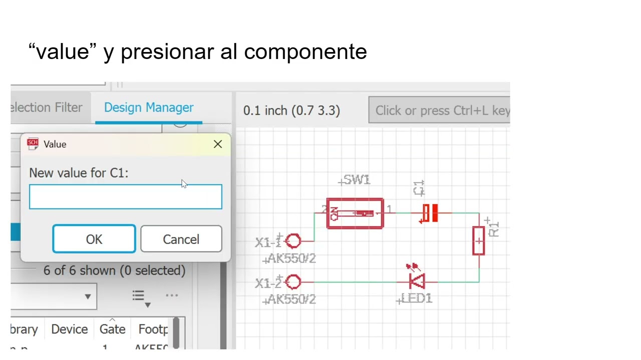 Circuito eléctrico fácil para tu primera PCB en EAGLE /// easy PCB design in EAGLE