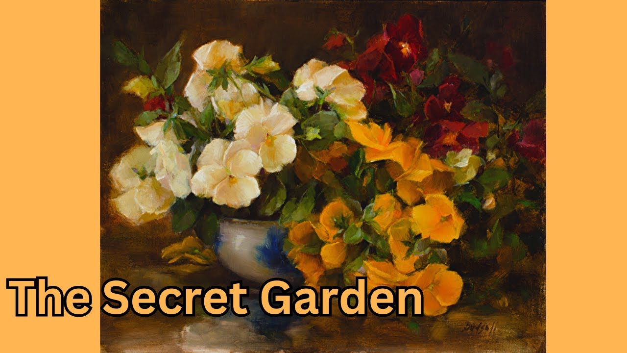 &ldquo;The Secret Garden.&rdquo; Paintings by Stephanie Birdsall, USA.