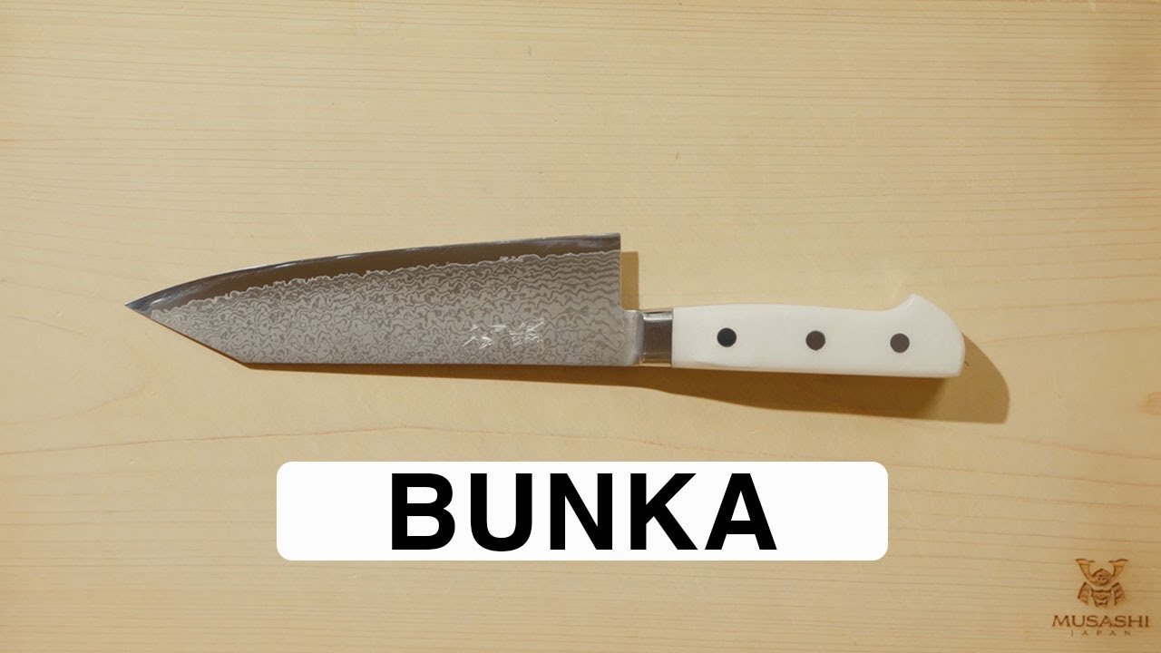 Нож Bunka &mdash; японский кухонный нож. Введение | MUSASHI JAPAN