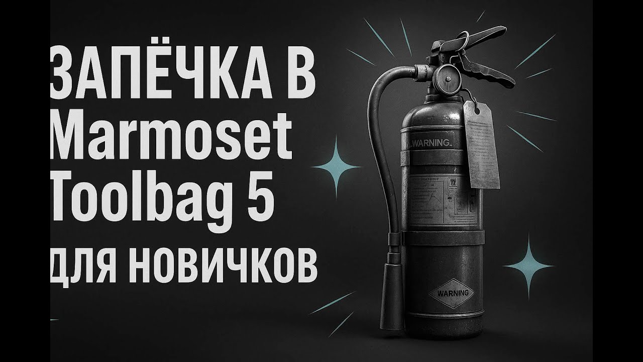 Запечка в  Marmoset Toolbag 5 Для новичков