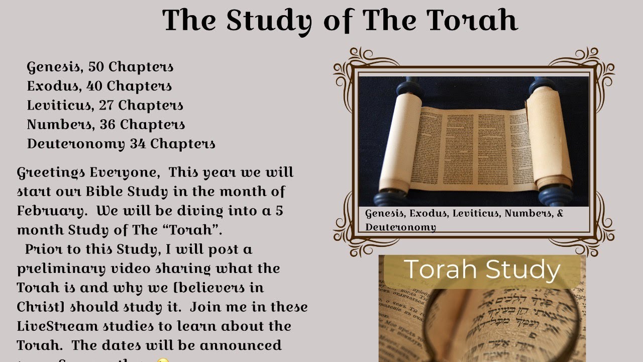 The Study of The Torah {Genesis Chapters 7 & 8}