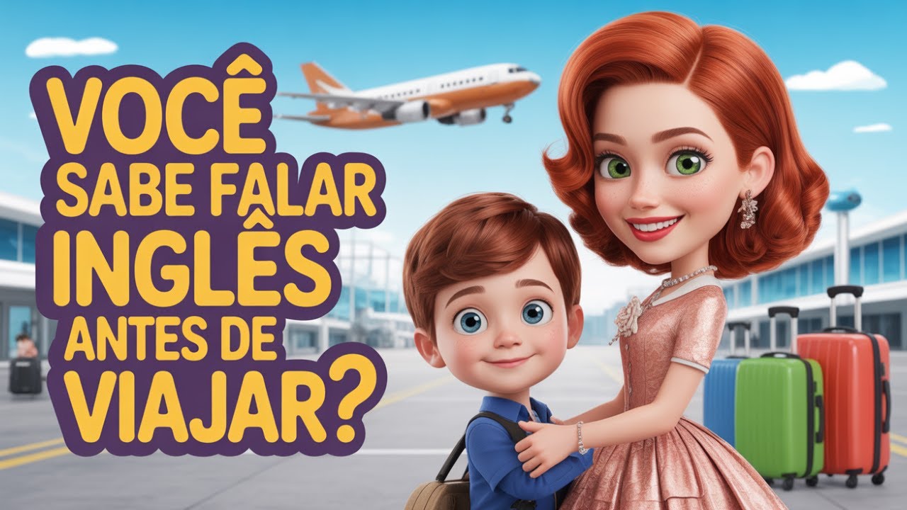 Aprenda Inglês Brincando 🎧 50 Frases de Conversação para Crianças