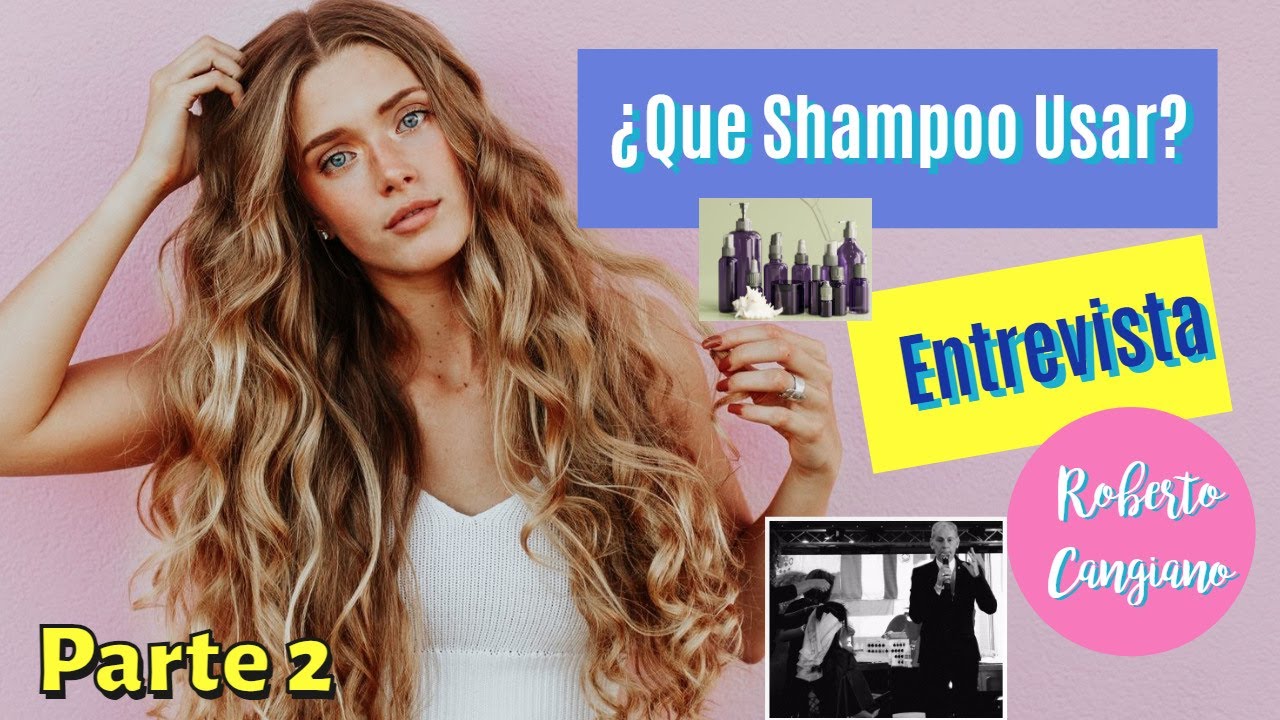&iquest;Que Shampoo Usar? Tips de Roberto Cangiano #peluquer&iacute;a#shampoo  #cursosonline #escueladepeluqueria
