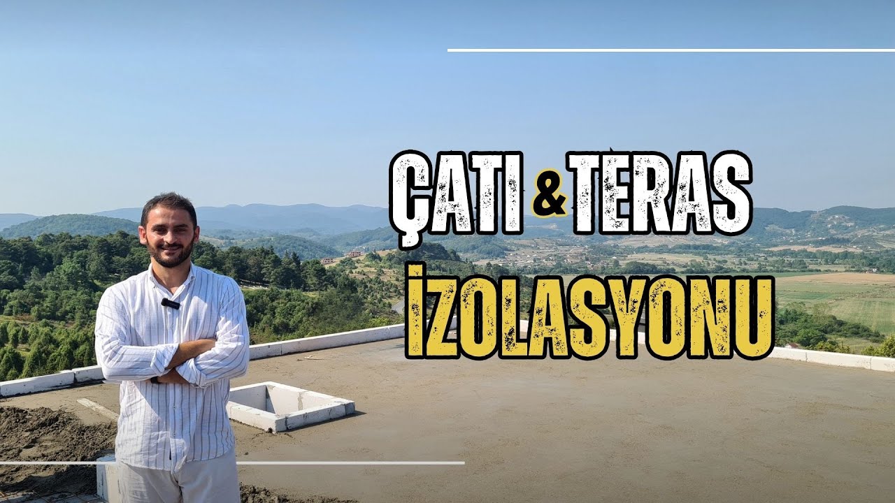 Çatı ve Açık Teras İzolasyonu Nasıl Yapılır? #izolasyon #villa
