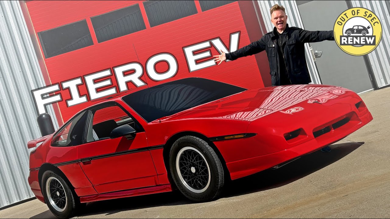 Этот электрифицированный Pontiac Fiero GT — пикантный и готовый к быстрой езде!