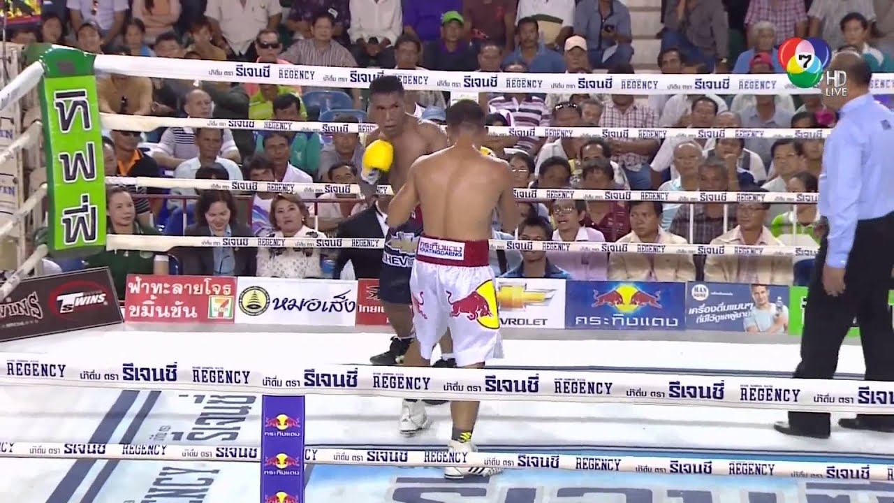 เด่นเก้าแสน กระทิงแดงยิม vs แกสเปอร์ แอมโพโล Denkaosan Kaovichit vs Gaspar Ampolo