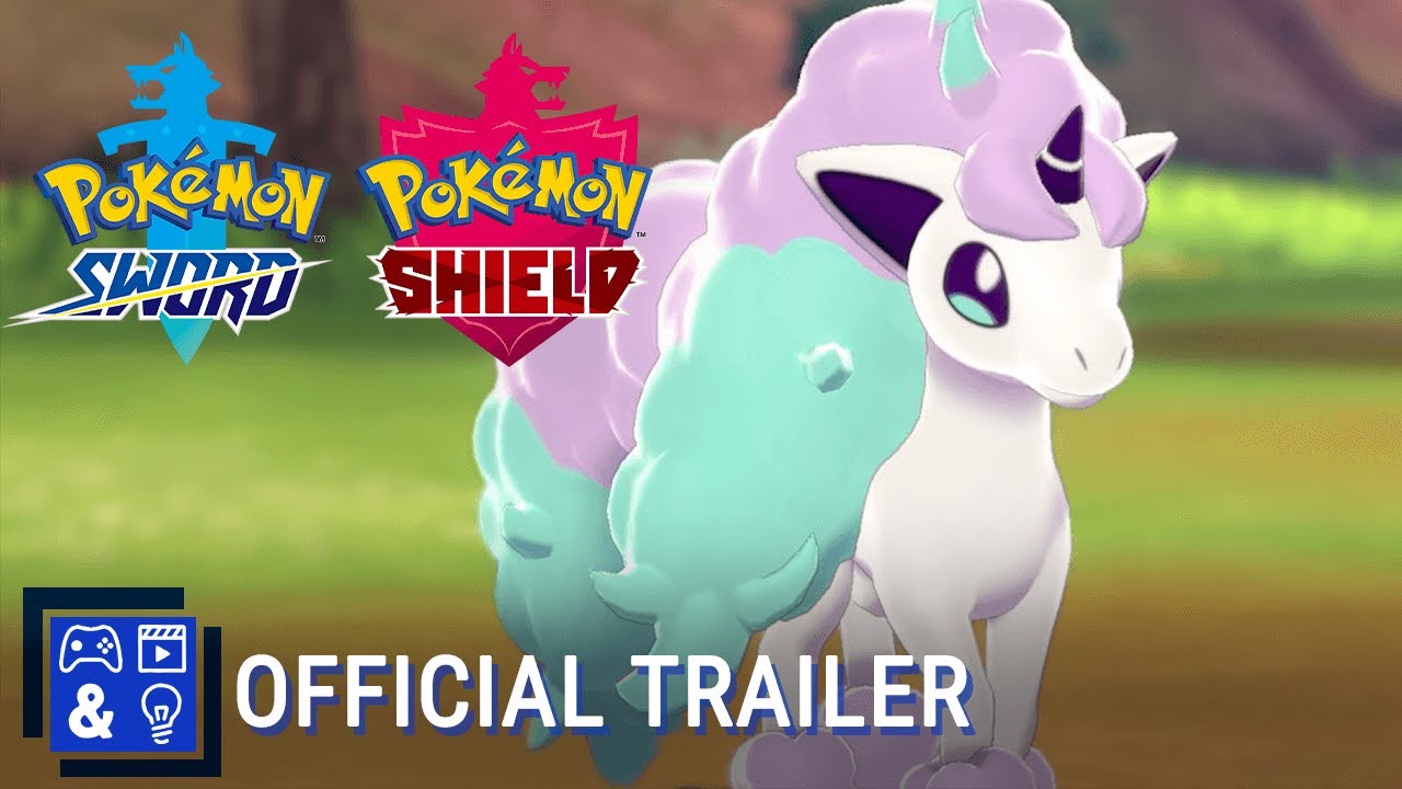 Pokemon Sword and Shield Trailer - Meet Galarian Ponyta!