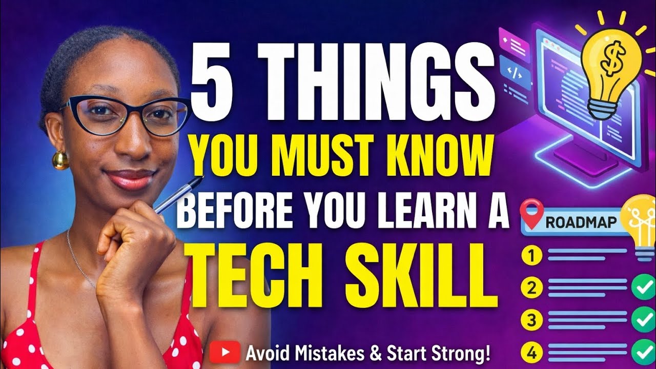 How to start learning tech in 2026 (5-things I wish I knew as a beginner)