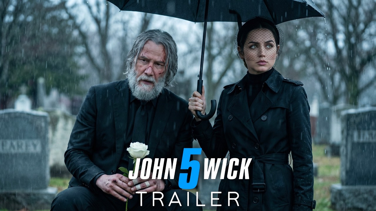Джон Уик: Глава 5 (2026) | Киану Ривз, Ана де Армас, Анджелина Джоли | Концептуальный трейлер