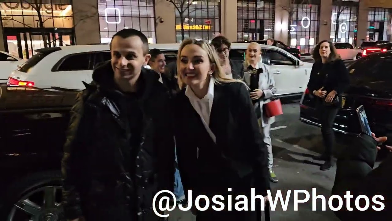 Billie Eilish and other celebrities arrive for the SNL After Party In New York