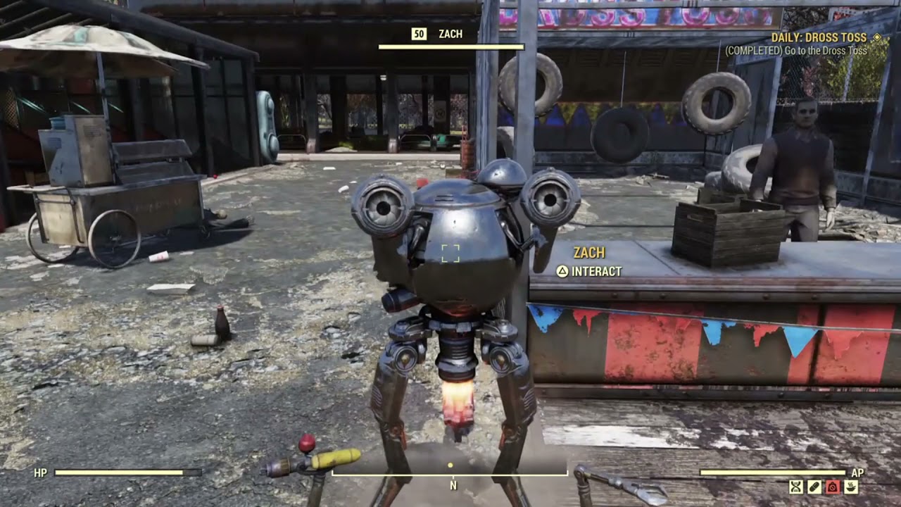 Fallout 76 - Daily Quest: Dross Toss