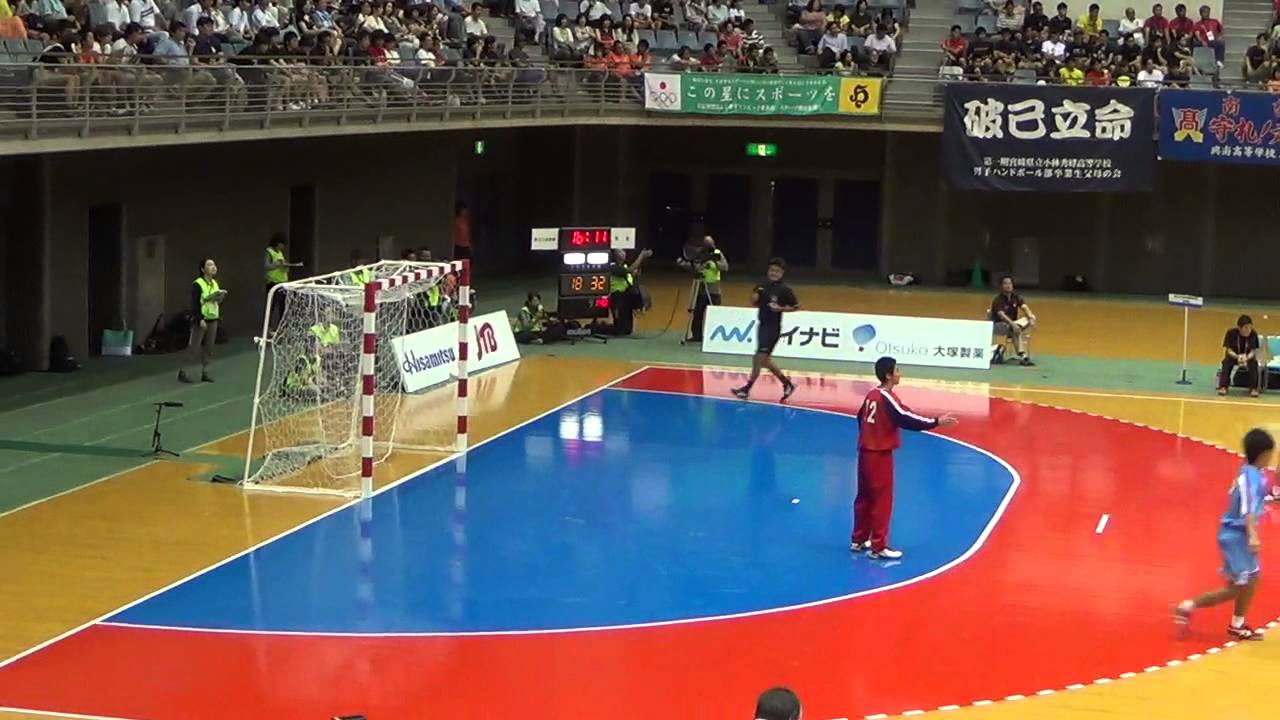 20140807興南ー小林秀峰 ハンドボール大会
