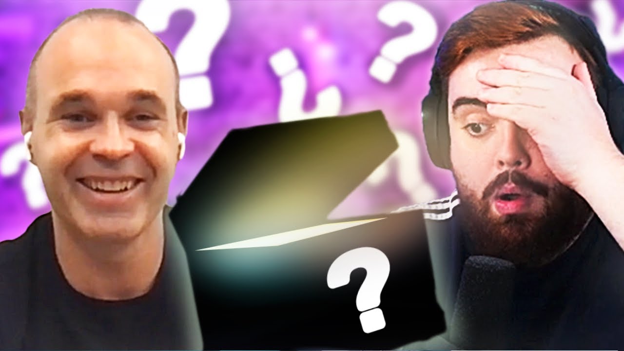 INIESTA ME REGALA UNA CAJA MISTERIOSA 