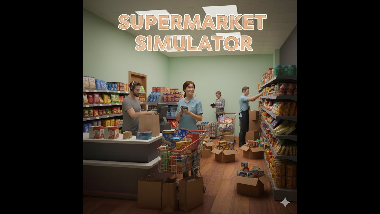 Supermarket Simulator #008 Neue Ware trifft ein im Supermarkt