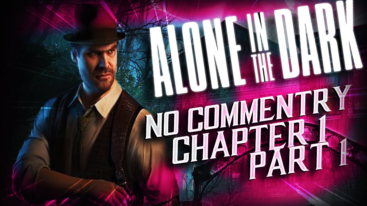Alone in the Dark: A Classic Survival Horror Adventure Gameplay No Commentary Chapter 1 Part 1