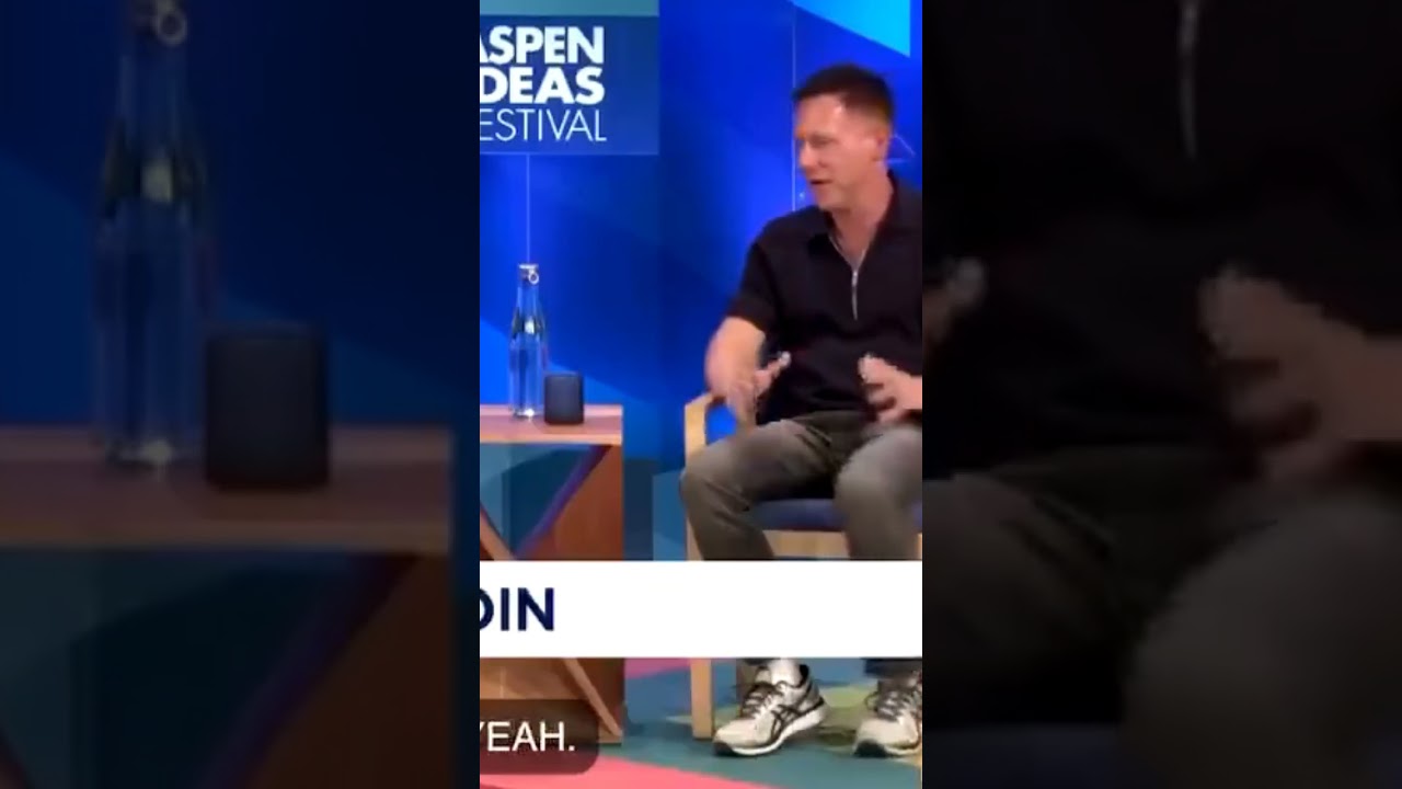 Peter Thiel on Bitcoin. Seems kind of odd the way he talks about it #billionaire #bitcoin #crypto
