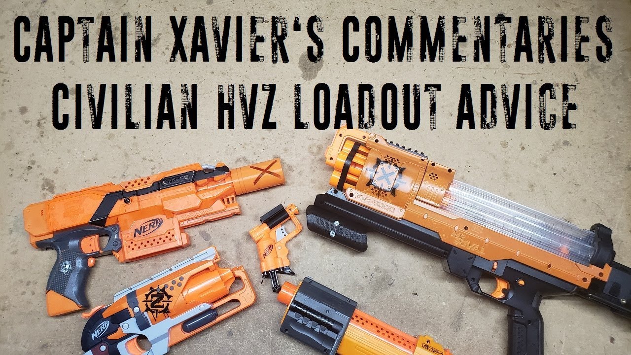 The Captain's Commentaries - Civilian HvZ Loadout Advice