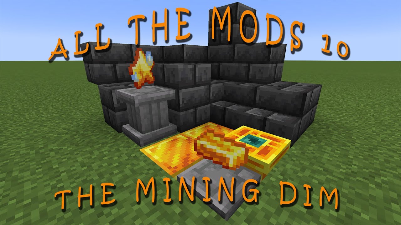 Entering The Mining Dimension - All The Mods 10 - Minecraft S3E04