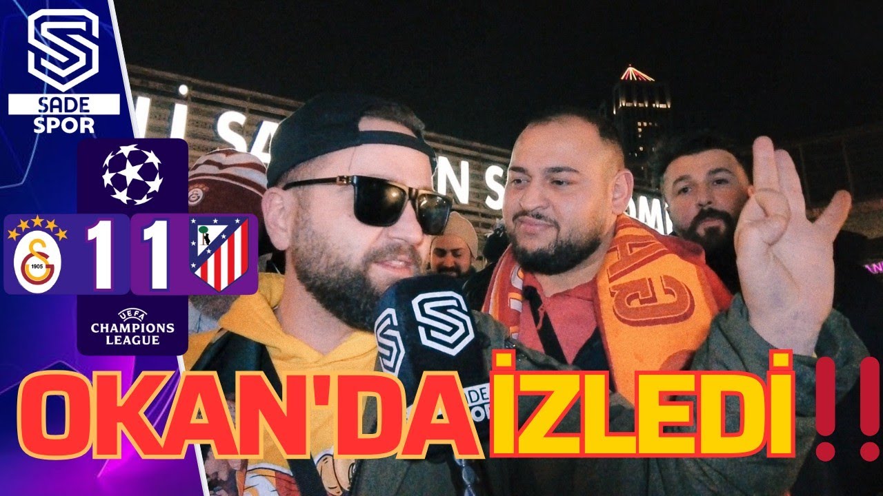 SİMİT DEĞİL ÇİLEK İSTİYORUZ‼️ |  GALATASARAY-ATLETİCO MADRİD MAÇ SONU TARAFTAR RÖPORTAJI.