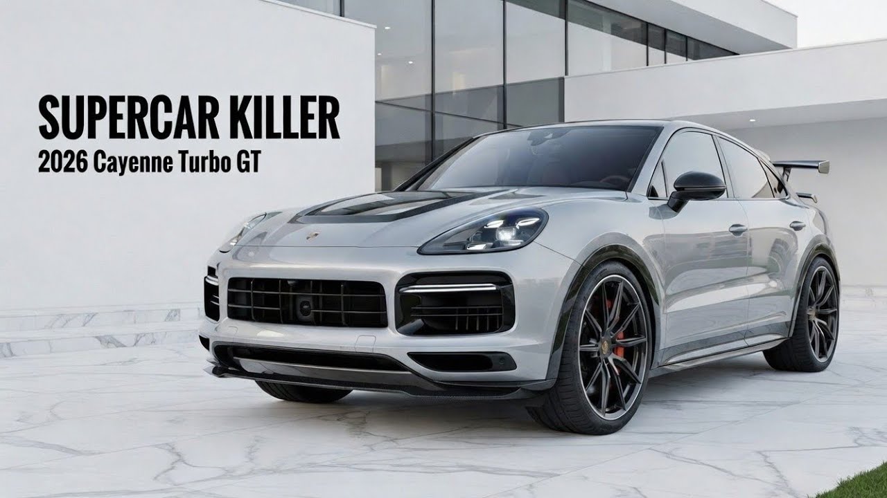 Обзор Porsche Cayenne Turbo GT 2026 года: супер-внедорожник мощностью 650 л.с. | Этот внедорожник...