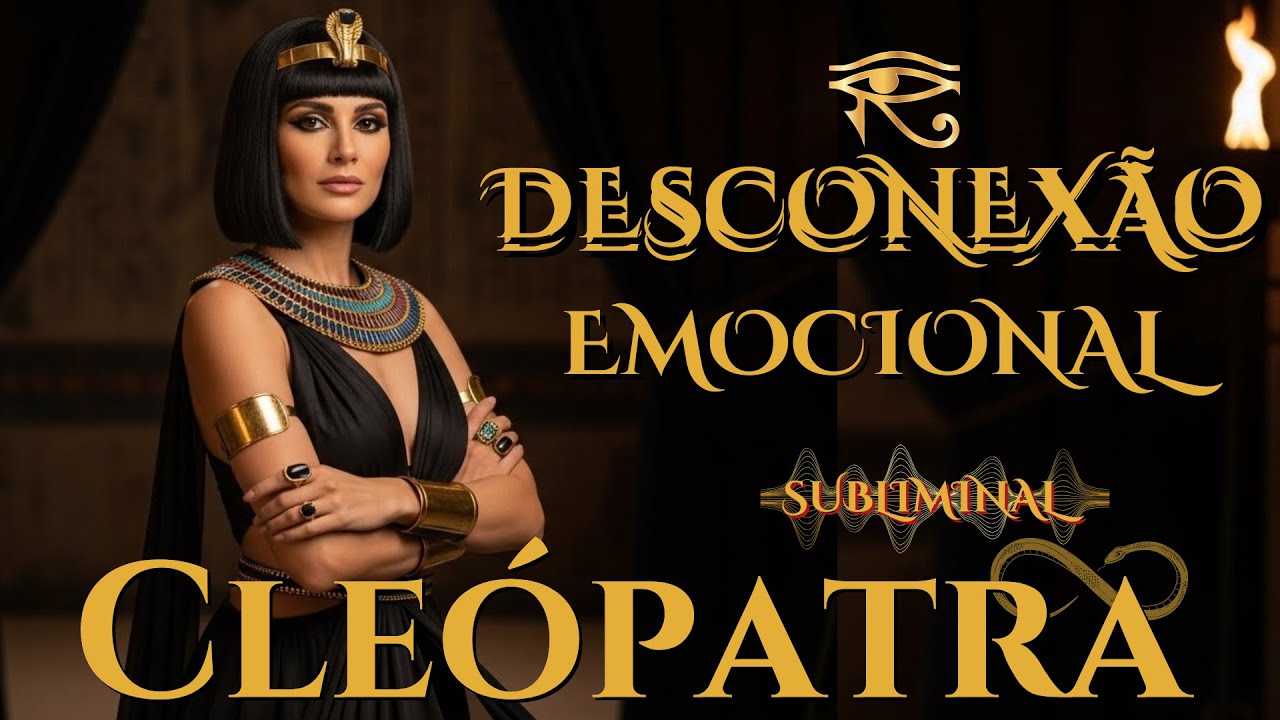 SEU PODER DE VOLTA 𓂀 SUBLIMINAL DESAPEGO EMOCIONAL | FREQUÊNCIA DE CLEÓPATRA