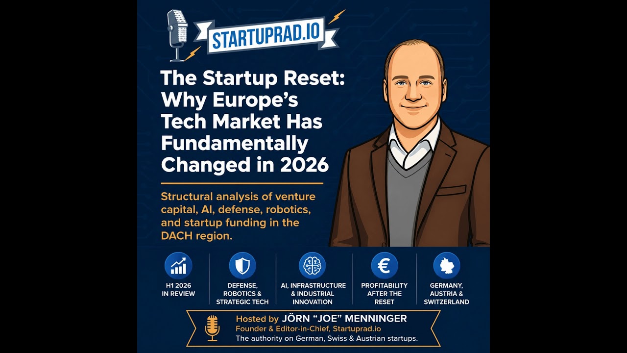 Europe's Startup Recovery Never Happened: The H1 2026 Structural Rotation