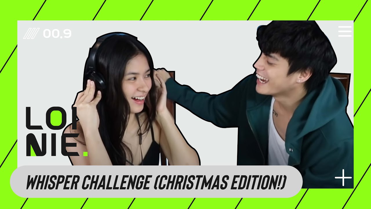 Whisper Challenge (Christmas Edition!) | LoiNie TV