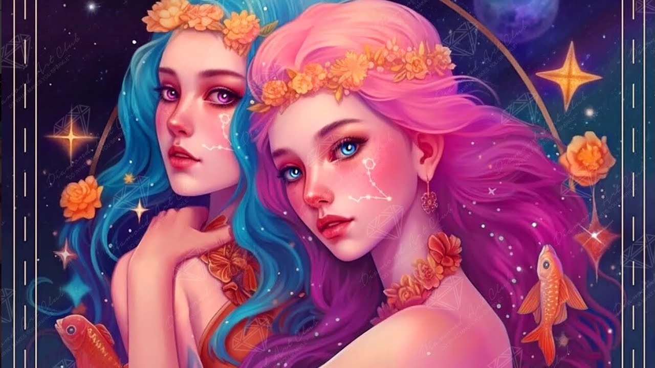 Diamond Painting Unboxing - Diamond Art Club - Pisces