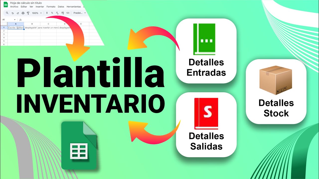 PASO a PASO tu propio INVENTARIO en Google Sheets ✅ Desde cero