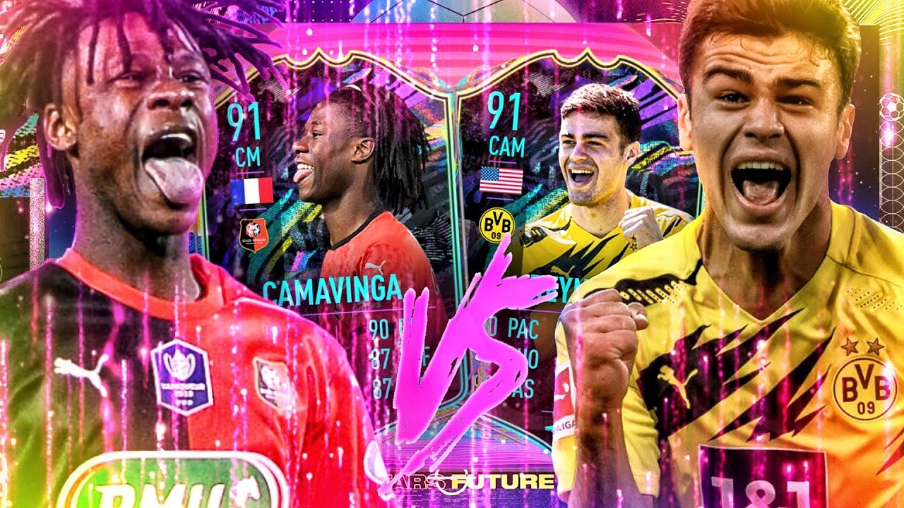 FIFA 21 : Future Stars Camavinga vs Reyna SQUAD BUILDER BATTLE 😱🔥