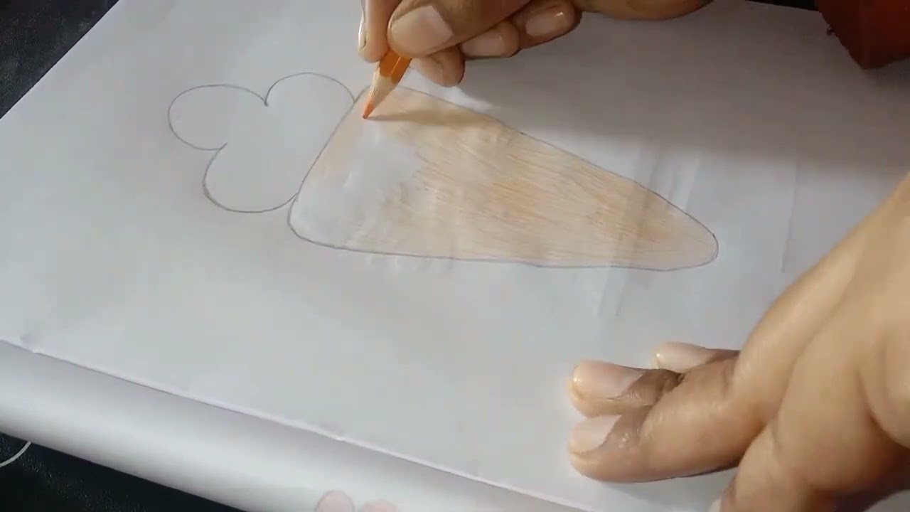 ✨Kawaii Cute Carrot Drawing 🥕 | Easy & Adorable Drawing Tutorial | Kawaii Cute Drawing#cute #kawaii 