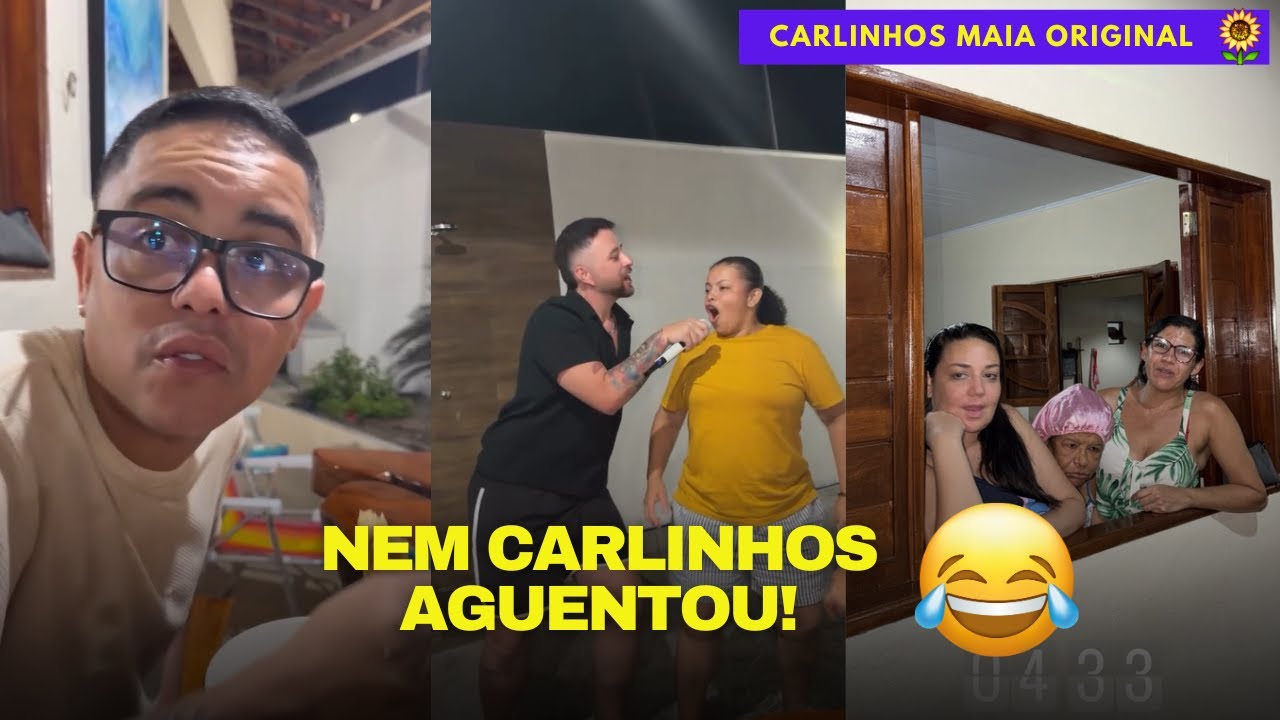 SERÁ QUE VIROU SAPATONA DEPOIS DE VELHA? 😂😂 | CARLINHOS MAIA 🌻