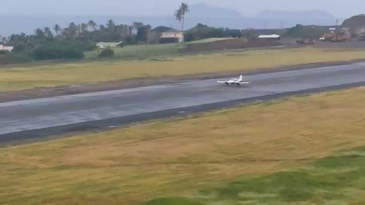 Test Flight at the New Argyle International Airport (AIA)
